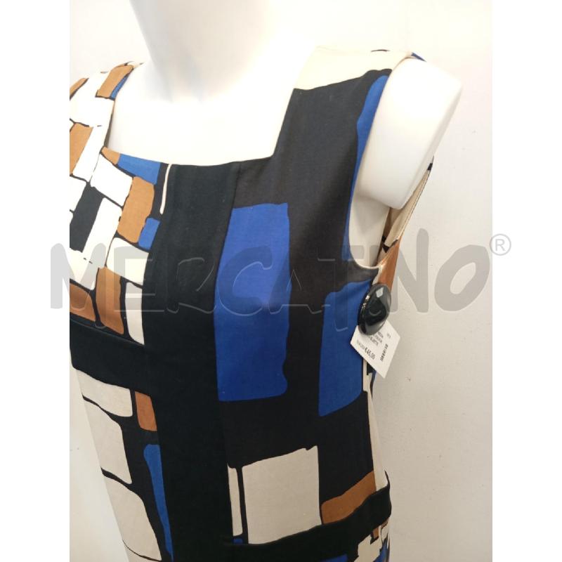 ABITO D DIANE VON FURSTENBERG BLUETTE BEOIGE BIA  | Mercatino dell'Usato Verona fiera 2
