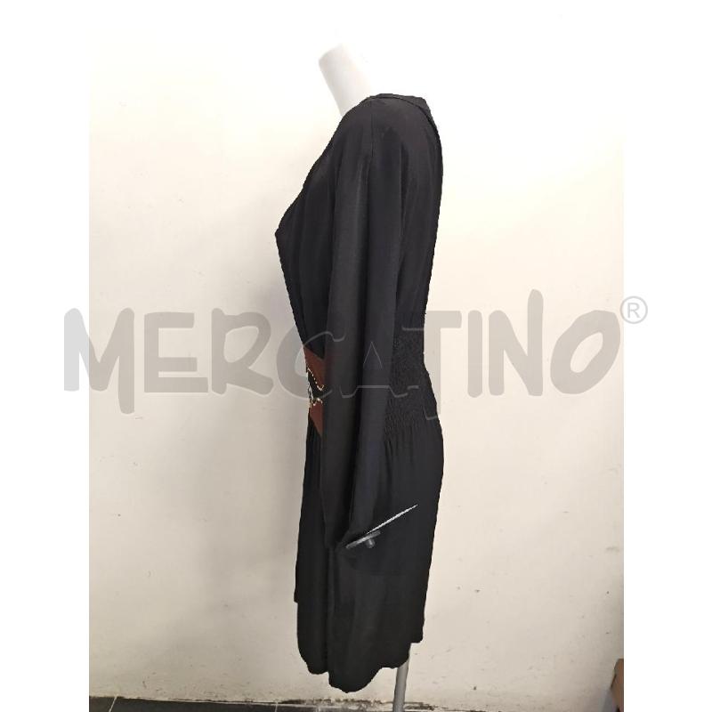 ABITO D DIXIE NERO FASCIA MARRONE  | Mercatino dell'Usato Verona fiera 2