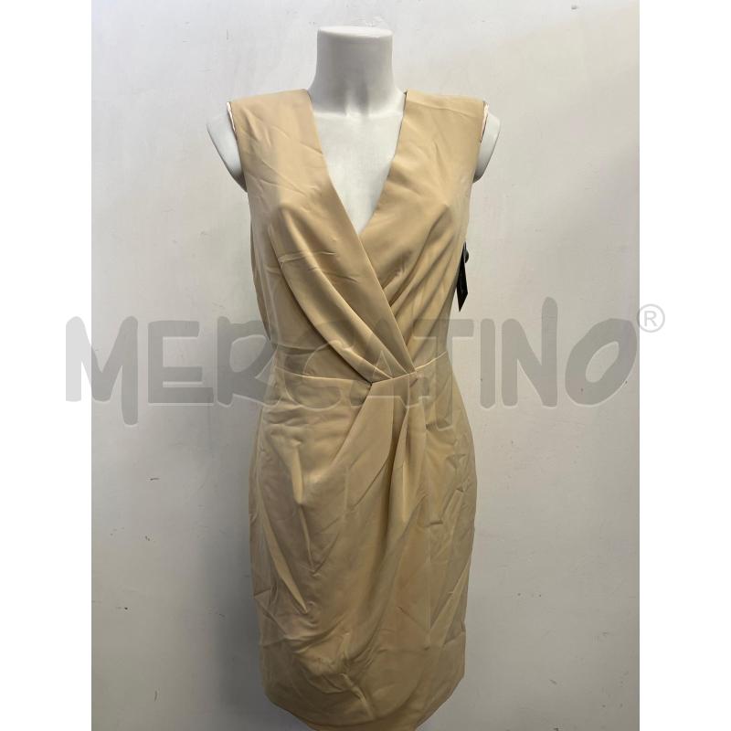ABITO D ELISABETTA FRANCHI BEIGE CON CINTURONE  | Mercatino dell'Usato Verona fiera 3