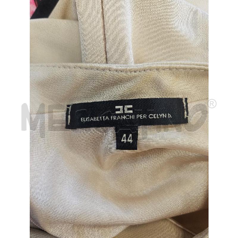 ABITO D ELISABETTA FRANCHI BEIGE NODO DAVANTI  | Mercatino dell'Usato Verona fiera 4