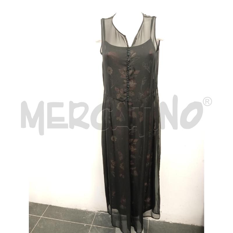 ABITO D FALCONERI NERO VELATO SOTTOVESTE FIORI  | Mercatino dell'Usato Verona fiera 1