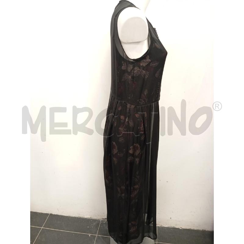 ABITO D FALCONERI NERO VELATO SOTTOVESTE FIORI  | Mercatino dell'Usato Verona fiera 3