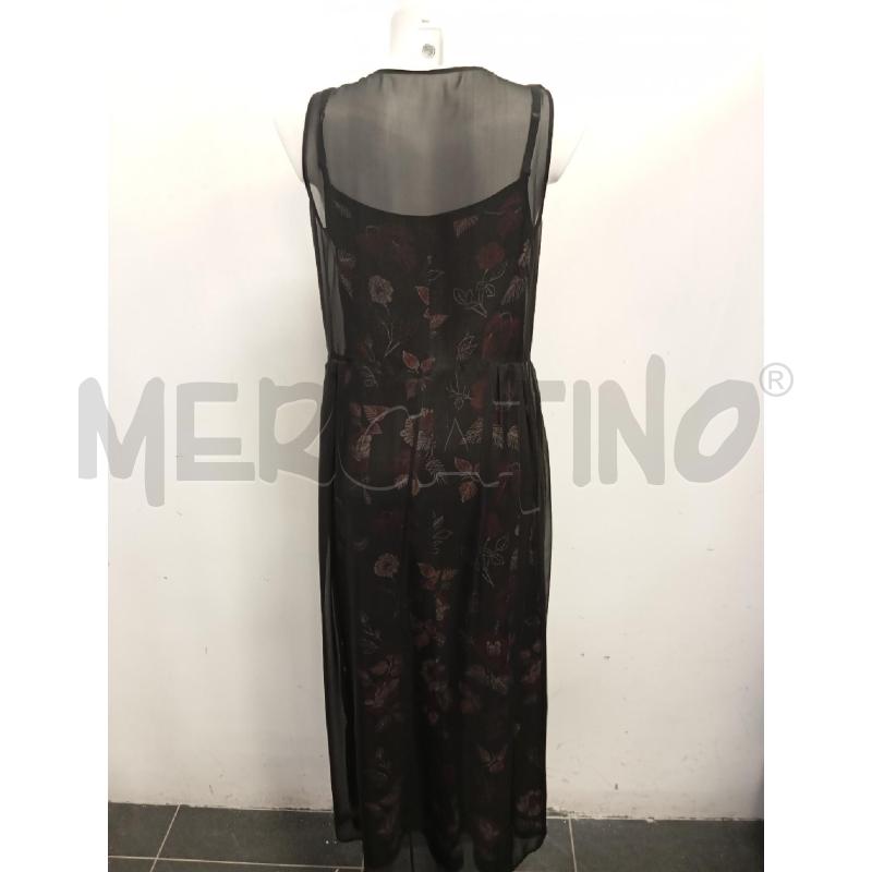 ABITO D FALCONERI NERO VELATO SOTTOVESTE FIORI  | Mercatino dell'Usato Verona fiera 4