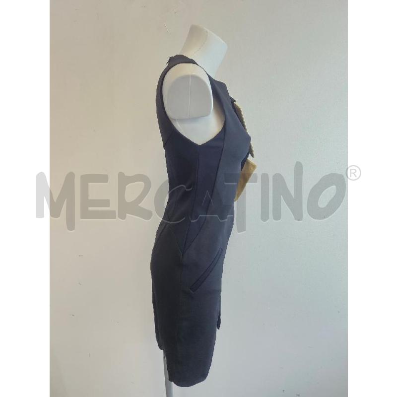 ABITO D GENNY NERO INSERTO GIALLO  | Mercatino dell'Usato Verona fiera 2