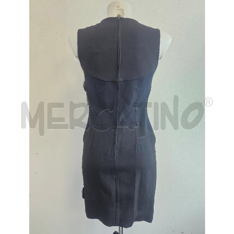 ABITO D GENNY NERO INSERTO GIALLO  | Mercatino dell'Usato Verona fiera 3