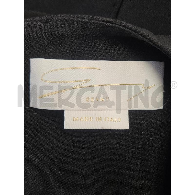 ABITO D GENNY NERO INSERTO GIALLO  | Mercatino dell'Usato Verona fiera 4