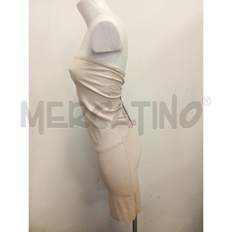 ABITO D IN PELLE A FASCIA STOULS BEIGE  | Mercatino dell'Usato Verona fiera 2