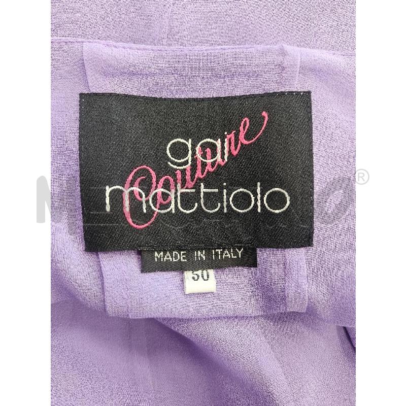 ABITO D LILLA GAI MATTIOLO A PIEGHE  | Mercatino dell'Usato Verona fiera 5