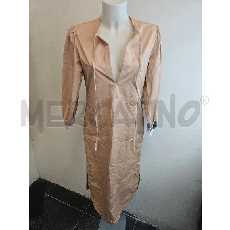 ABITO D LIVIANA CONTI BEIGE LUNGO  LACCETTI  | Mercatino dell'Usato Verona fiera 1