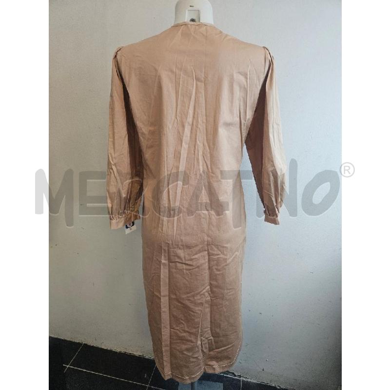 ABITO D LIVIANA CONTI BEIGE LUNGO  LACCETTI  | Mercatino dell'Usato Verona fiera 3