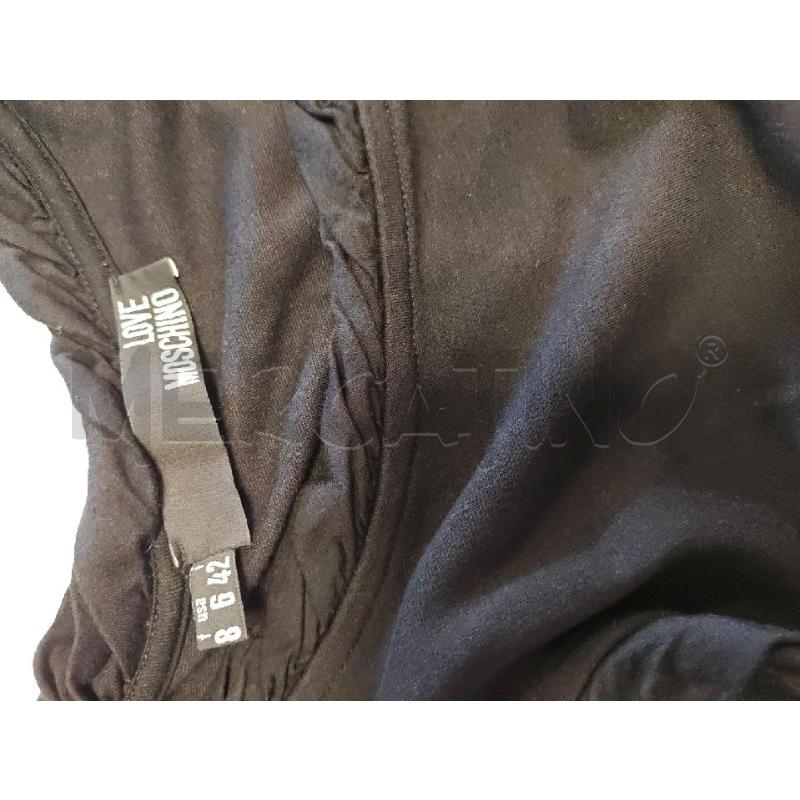 ABITO D LOVE MOSCHINO NERO ELASTICIZZATO  | Mercatino dell'Usato Verona fiera 4