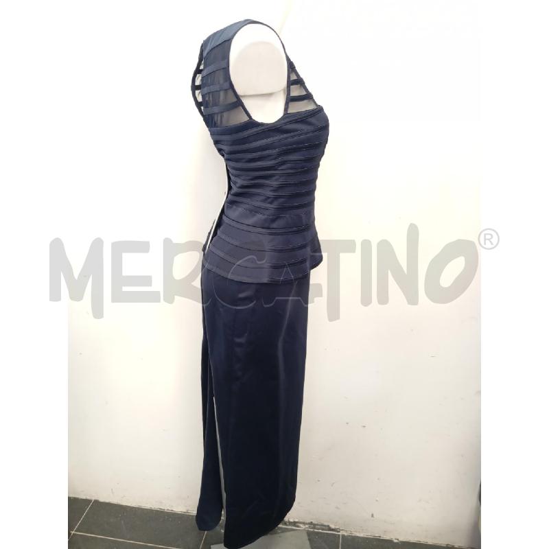 ABITO D LUISA SPAGNOLI BLU INSERTO STRASS  | Mercatino dell'Usato Verona fiera 3