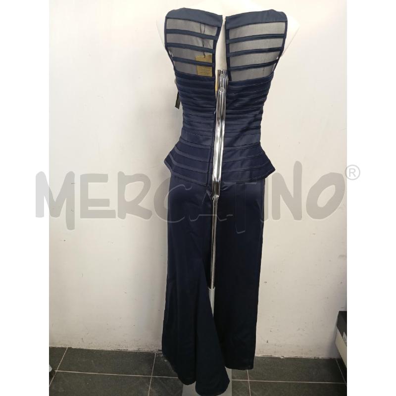 ABITO D LUISA SPAGNOLI BLU INSERTO STRASS  | Mercatino dell'Usato Verona fiera 4