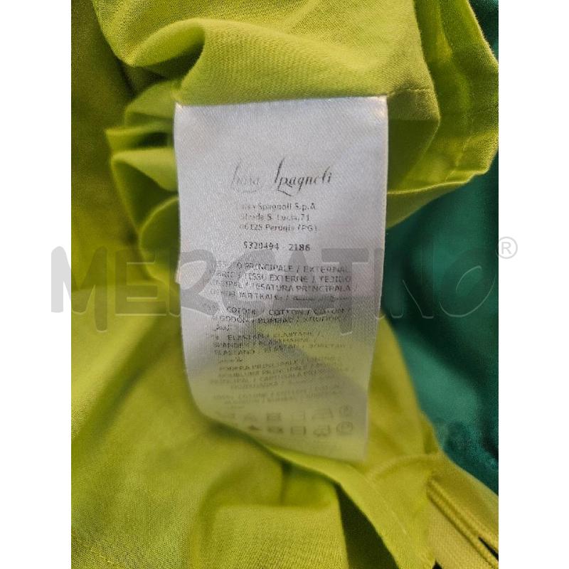 ABITO D LUISA SPAGNOLI VERDE AZZ PISTACCHIO +CINT | Mercatino dell'Usato Verona fiera 4