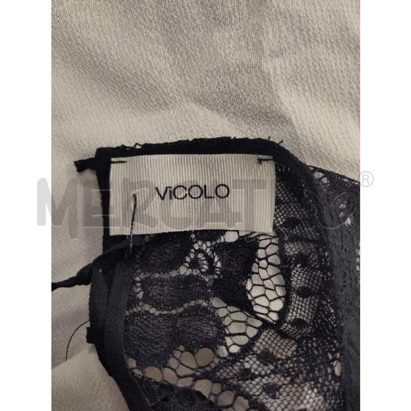 ABITO D LUNGO VICOLO BIANCO PIZZO  NERO  | Mercatino dell'Usato Verona fiera 4