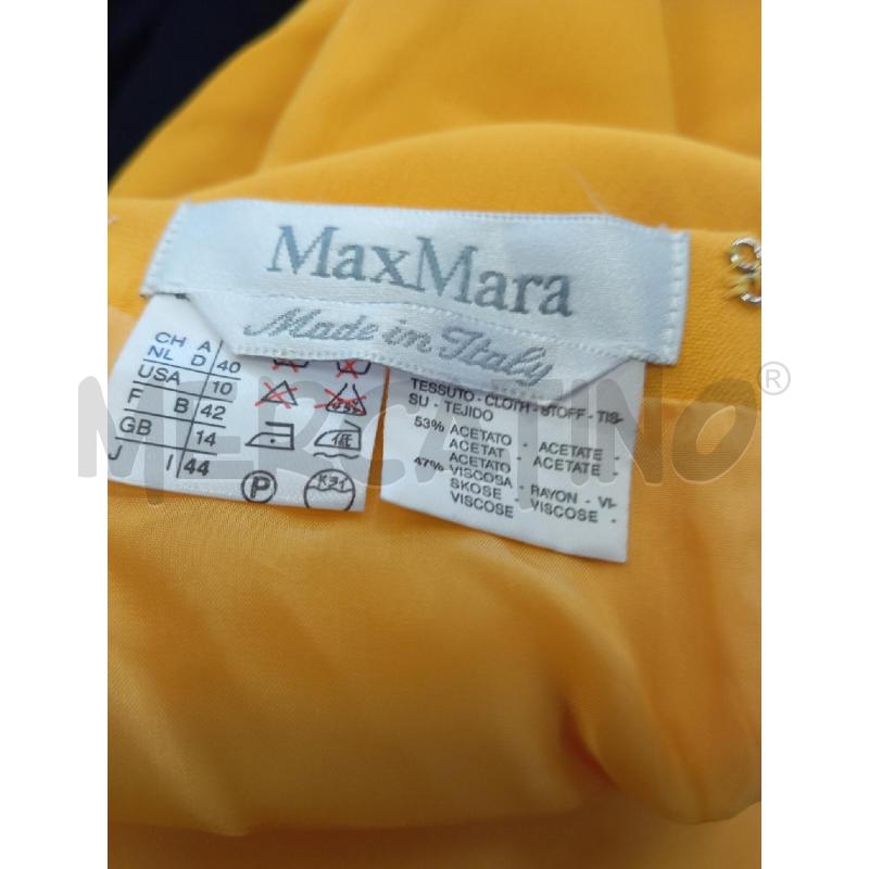 ABITO D MAX MARA GIALLO DUE TASCHE  | Mercatino dell'Usato Verona fiera 3