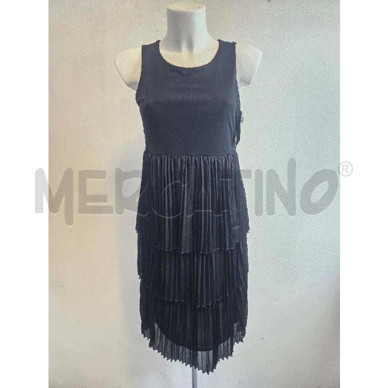 ABITO D MAX MARA PLISSETTATO NERO LUNGO  | Mercatino dell'Usato Verona fiera 1