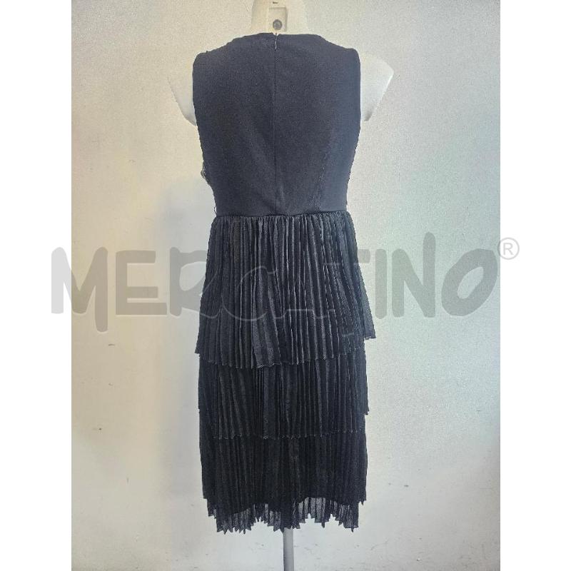ABITO D MAX MARA PLISSETTATO NERO LUNGO  | Mercatino dell'Usato Verona fiera 3