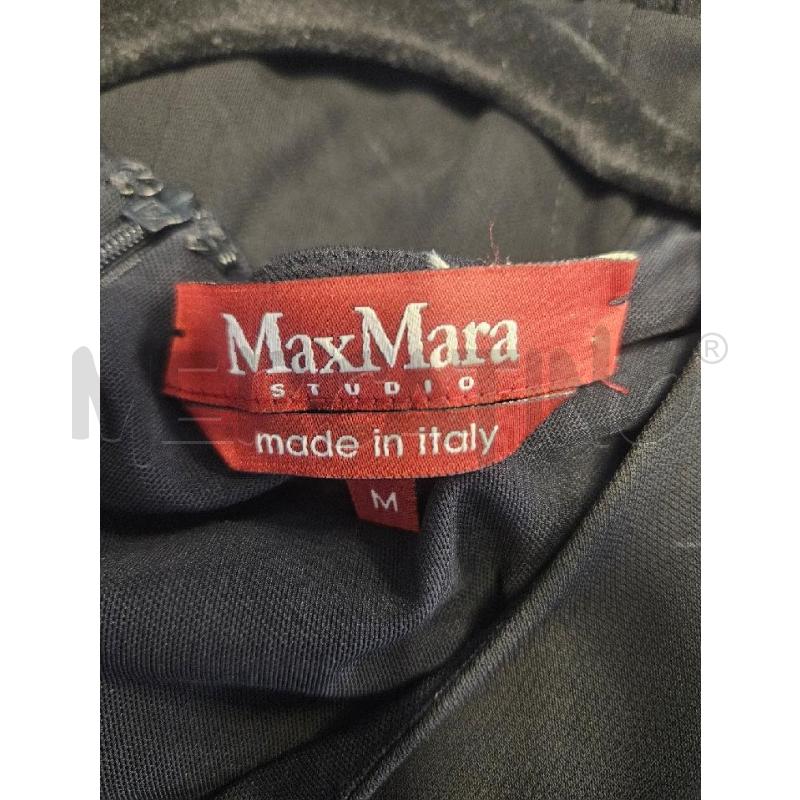 ABITO D MAX MARA PLISSETTATO NERO LUNGO  | Mercatino dell'Usato Verona fiera 4