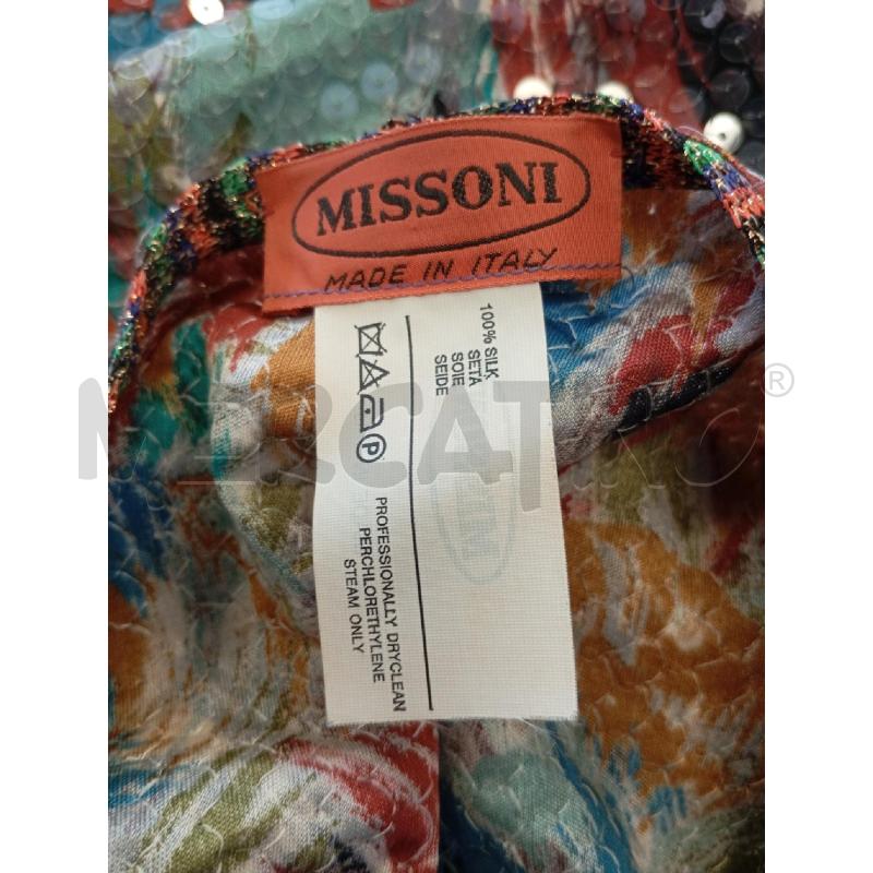 ABITO D MISSONI PAILLETTES VERDE BEIGE  | Mercatino dell'Usato Verona fiera 5