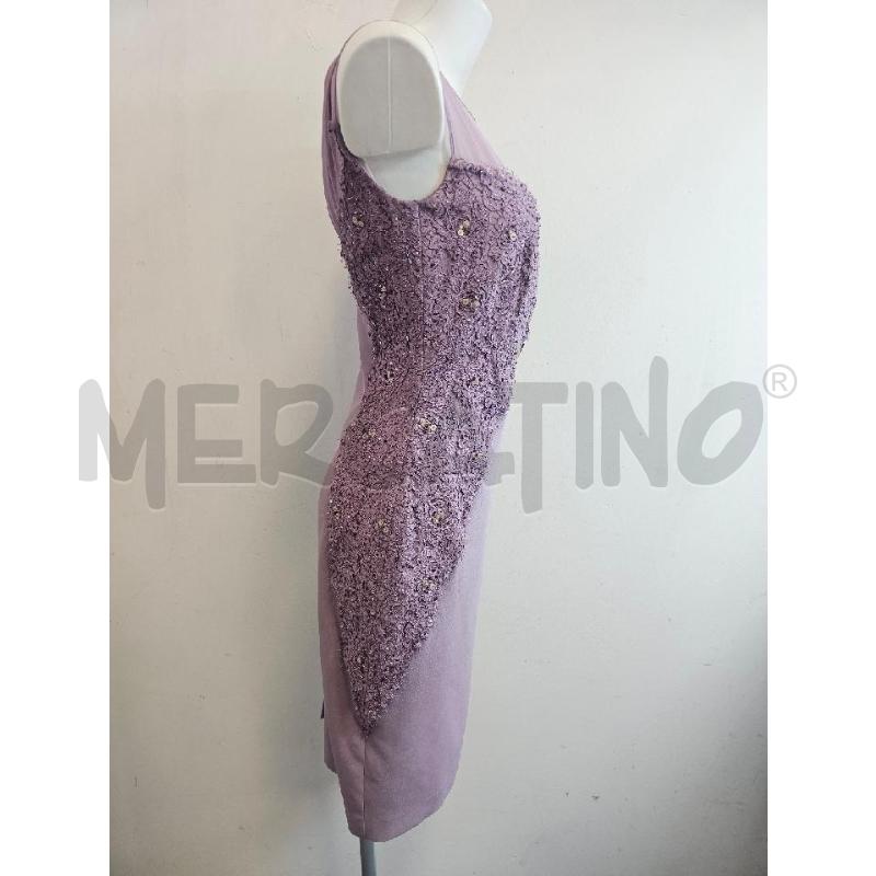 ABITO D MODIGLIANI LILLA LATERALE PIZZO PAILLETTES  | Mercatino dell'Usato Verona fiera 2