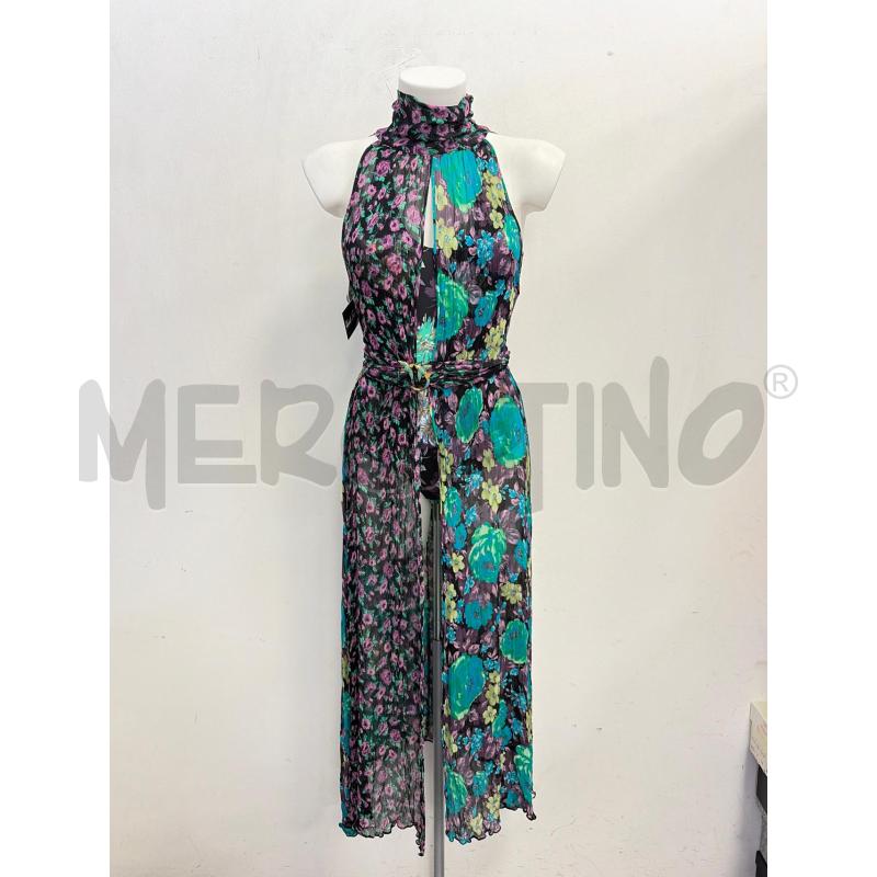 ABITO D NERO FIO ROSA VERDI PINKO CINTURA RONDINI  | Mercatino dell'Usato Verona fiera 1