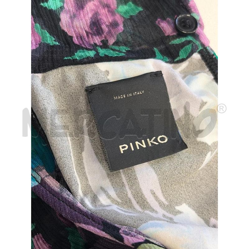 ABITO D NERO FIO ROSA VERDI PINKO CINTURA RONDINI  | Mercatino dell'Usato Verona fiera 5