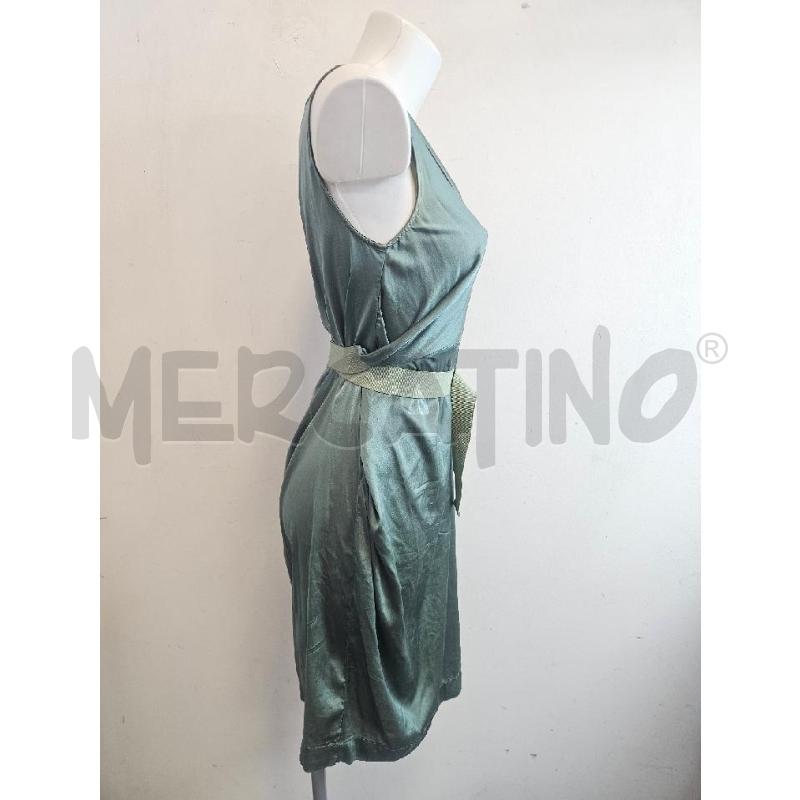 ABITO D NINAMATITA VERDE CON CINT  | Mercatino dell'Usato Verona fiera 2