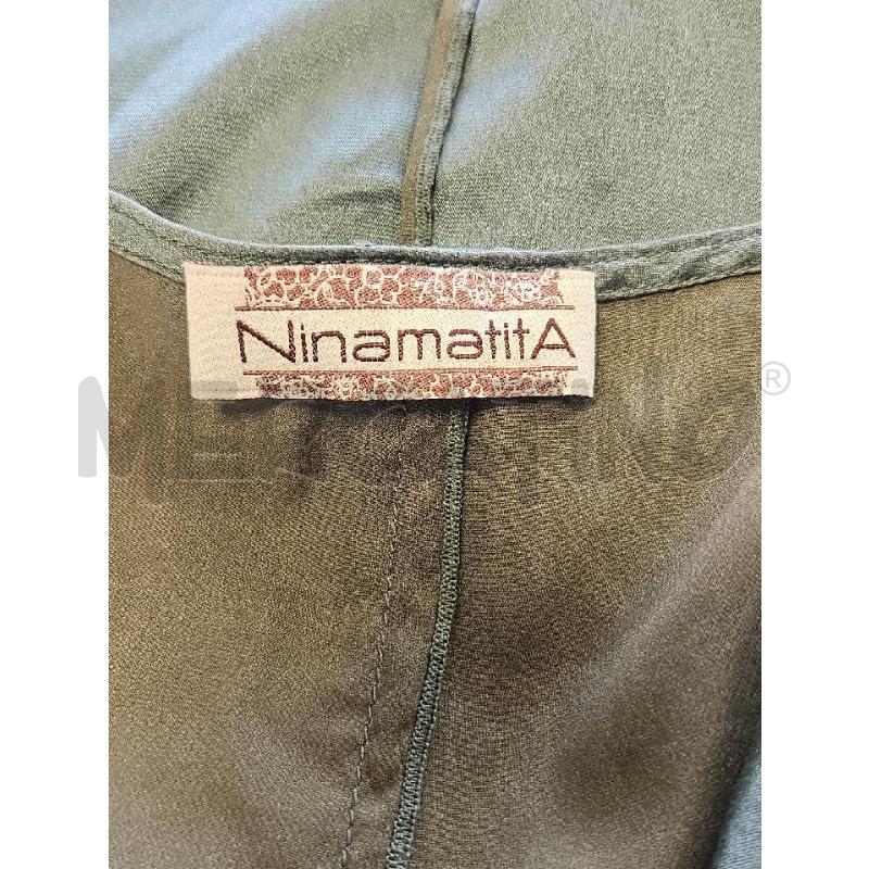 ABITO D NINAMATITA VERDE CON CINT  | Mercatino dell'Usato Verona fiera 4