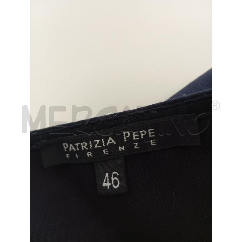 ABITO D PATRIZIA PEPE NERO MISTO  VISCOSA COTONE  | Mercatino dell'Usato Verona fiera 5