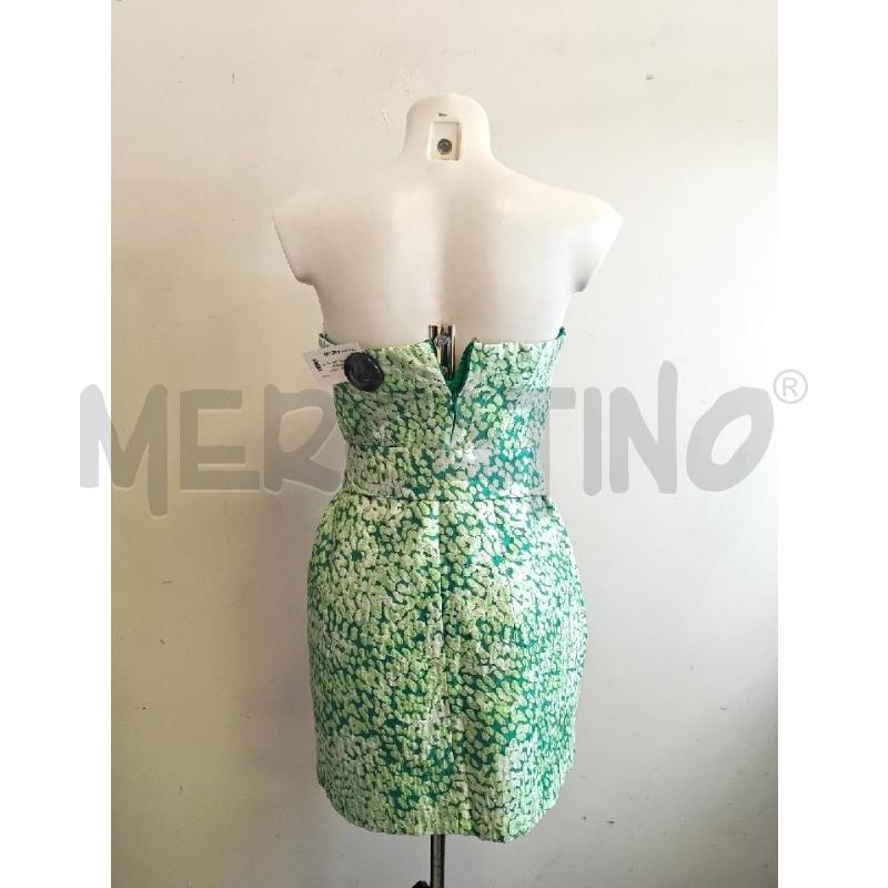ABITO D PAULA RAIA A FASCIA VERDE CON CINTURA  | Mercatino dell'Usato Verona fiera 3