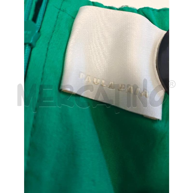 ABITO D PAULA RAIA A FASCIA VERDE CON CINTURA  | Mercatino dell'Usato Verona fiera 5