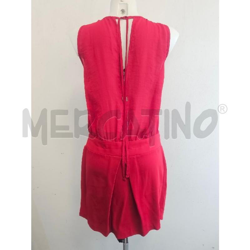 ABITO D PIEGHETTE TWIN SET ROSSO CON FIOCCO  | Mercatino dell'Usato Verona fiera 3
