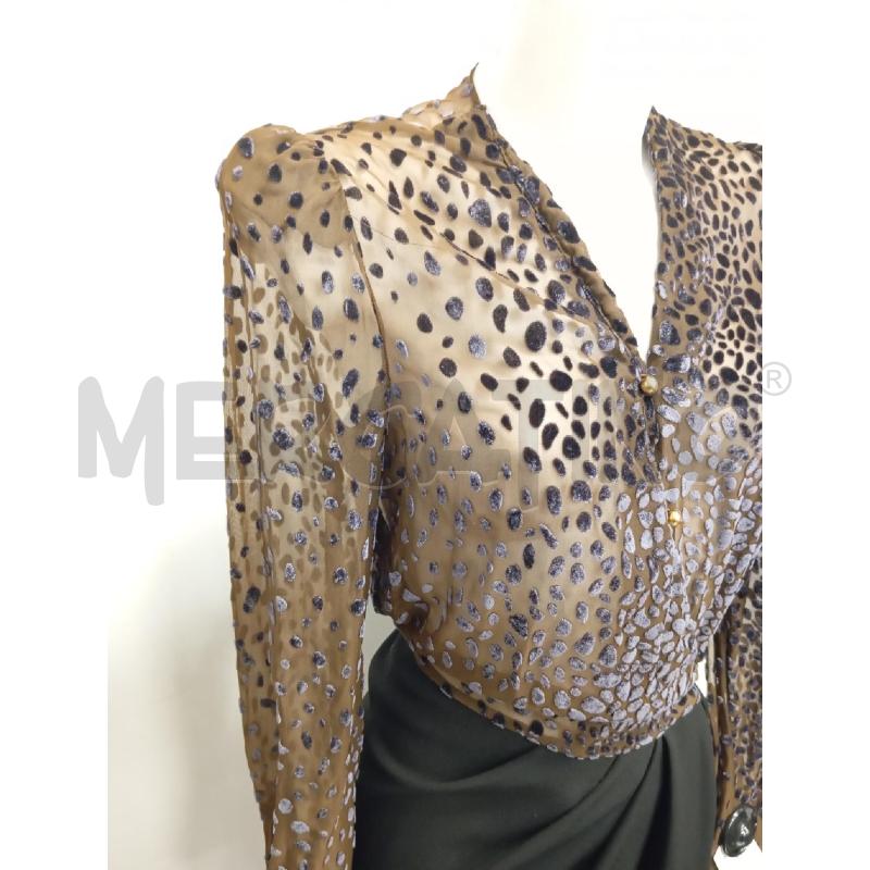 ABITO D PINKO MARRONE ANIMALIER SOPRA  | Mercatino dell'Usato Verona fiera 2