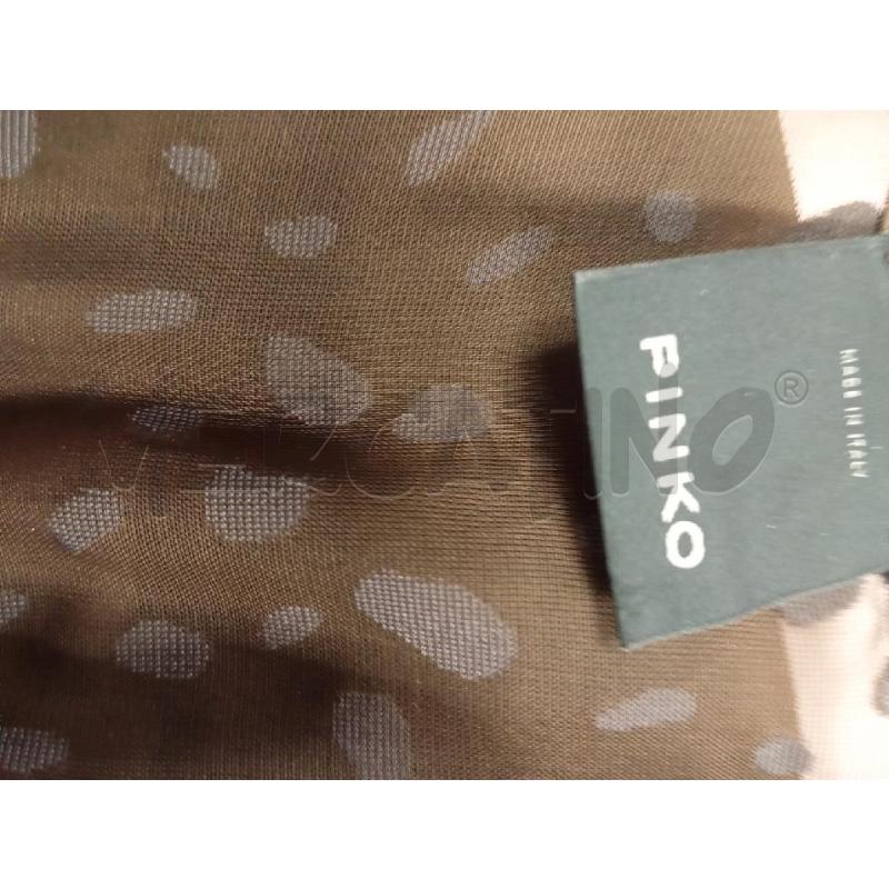 ABITO D PINKO MARRONE ANIMALIER SOPRA  | Mercatino dell'Usato Verona fiera 5