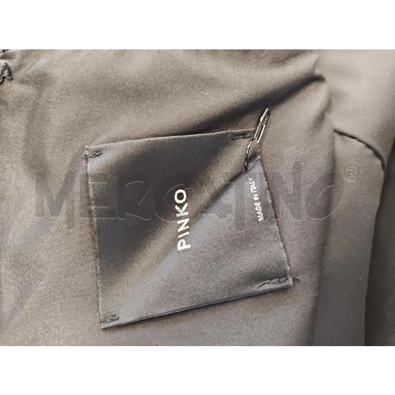 ABITO D PINKO NERO CON INSERTO TAFFETA  | Mercatino dell'Usato Verona fiera 5