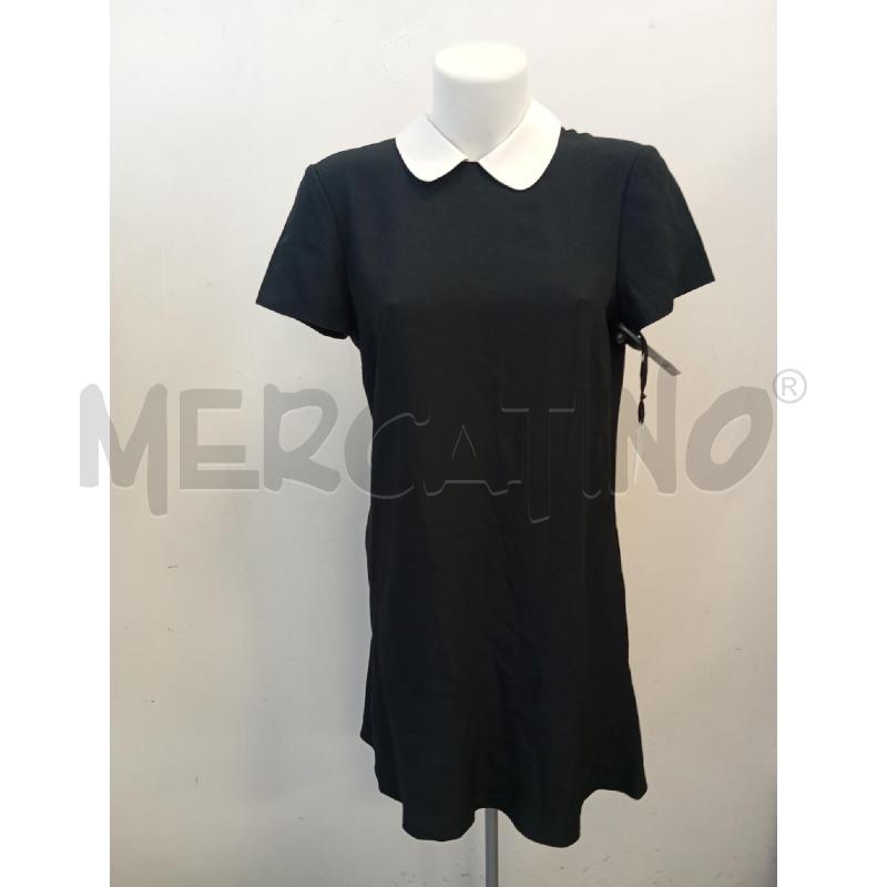 ABITO D RED VALENTINO NERO COLLETTO BIA  | Mercatino dell'Usato Verona fiera 1