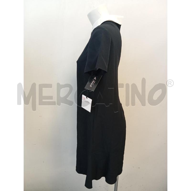 ABITO D RED VALENTINO NERO COLLETTO BIA  | Mercatino dell'Usato Verona fiera 3