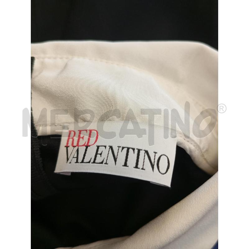ABITO D RED VALENTINO NERO COLLETTO BIA  | Mercatino dell'Usato Verona fiera 5