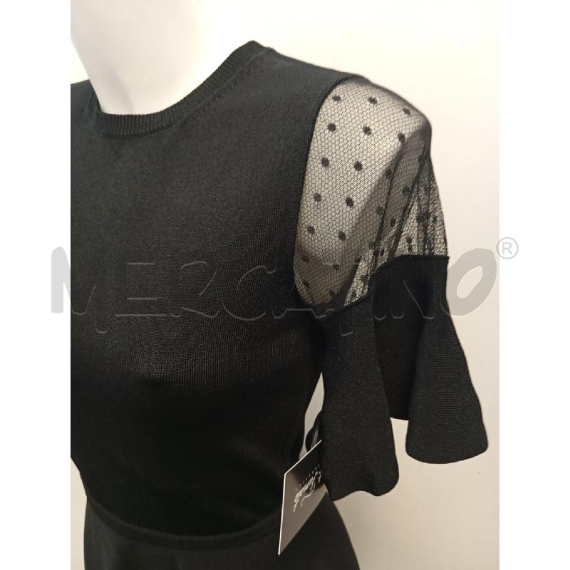 ABITO D RED VALENTINO NERO MAN TULLE CAMPANA  | Mercatino dell'Usato Verona fiera 2