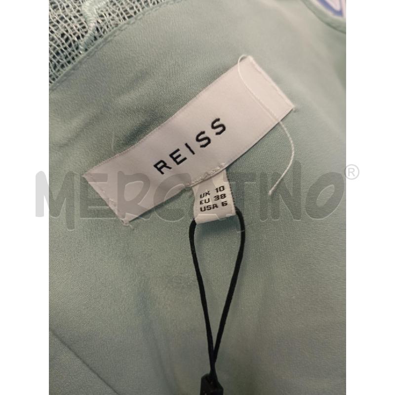 ABITO D REISS VERDE ACQUA PIZZO SOPRA PIEGHE SOTTO  | Mercatino dell'Usato Verona fiera 4