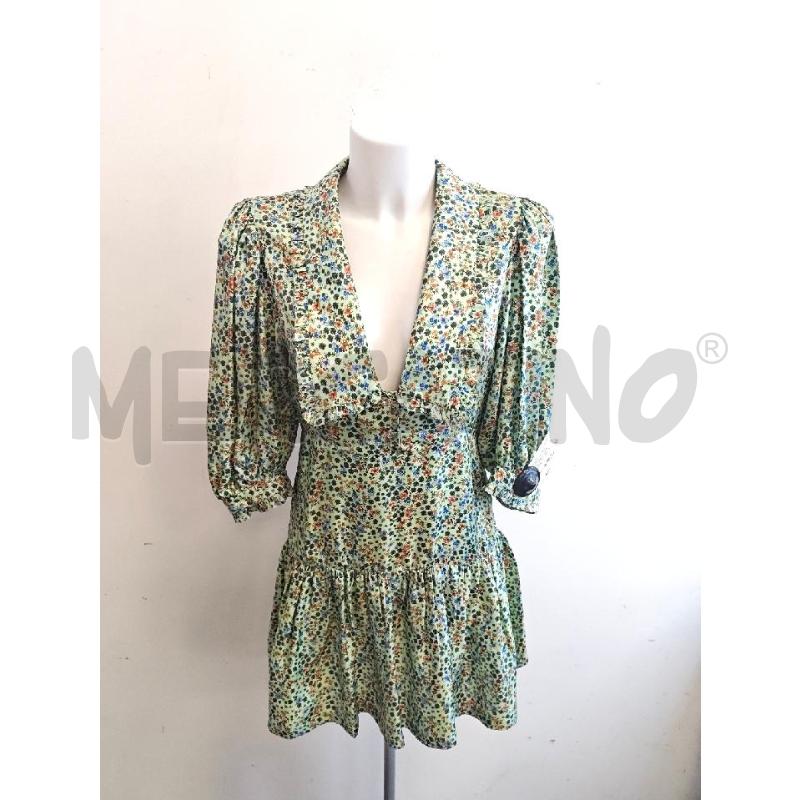 ABITO D SANDRO VERDE CON FIORI  BOTT STRASS FIORE  | Mercatino dell'Usato Verona fiera 1
