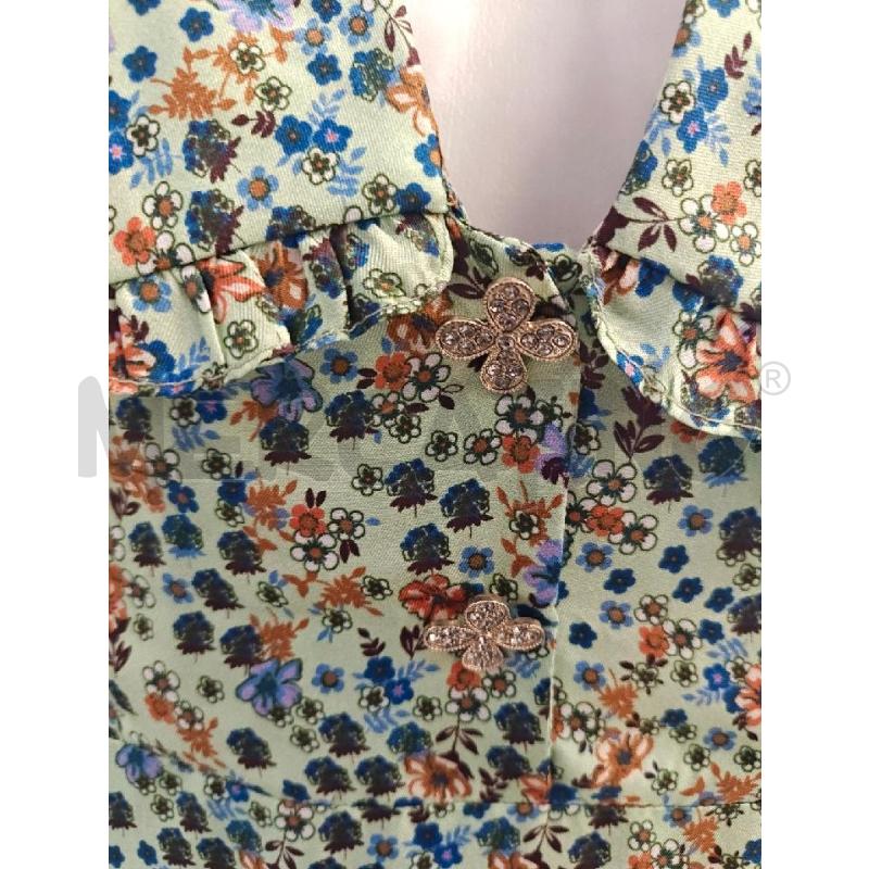 ABITO D SANDRO VERDE CON FIORI  BOTT STRASS FIORE  | Mercatino dell'Usato Verona fiera 4