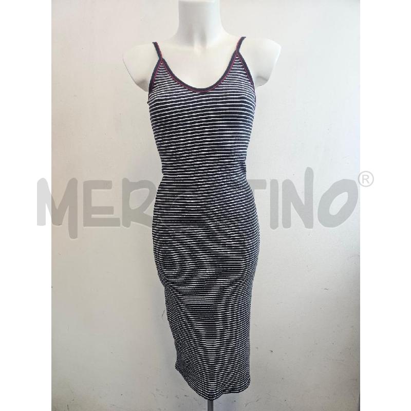 ABITO D TOMMY HILFIGER A RIGHE BLU BIA ROSSO  | Mercatino dell'Usato Verona fiera 1