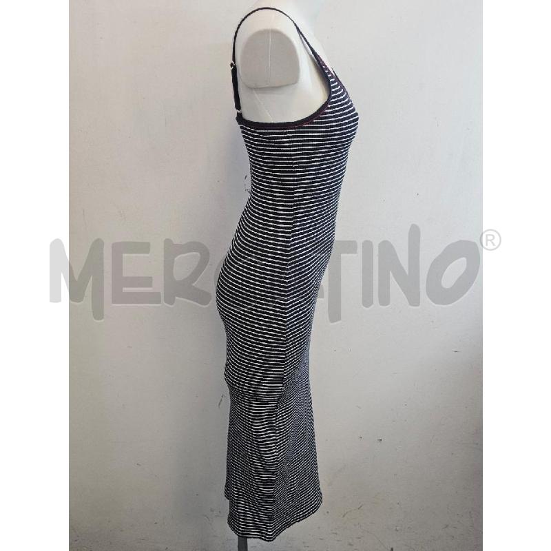 ABITO D TOMMY HILFIGER A RIGHE BLU BIA ROSSO  | Mercatino dell'Usato Verona fiera 2