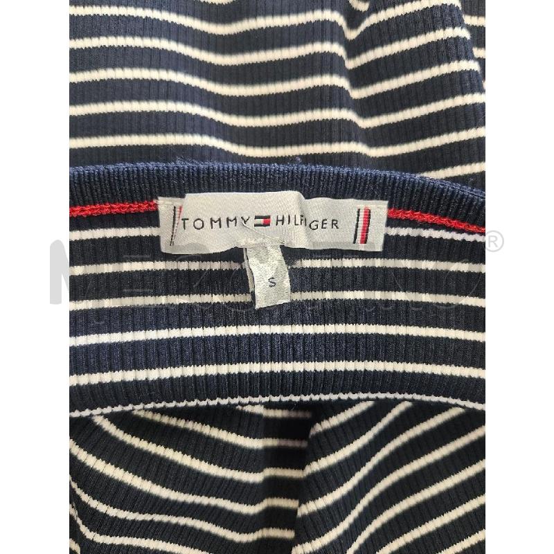 ABITO D TOMMY HILFIGER A RIGHE BLU BIA ROSSO  | Mercatino dell'Usato Verona fiera 4