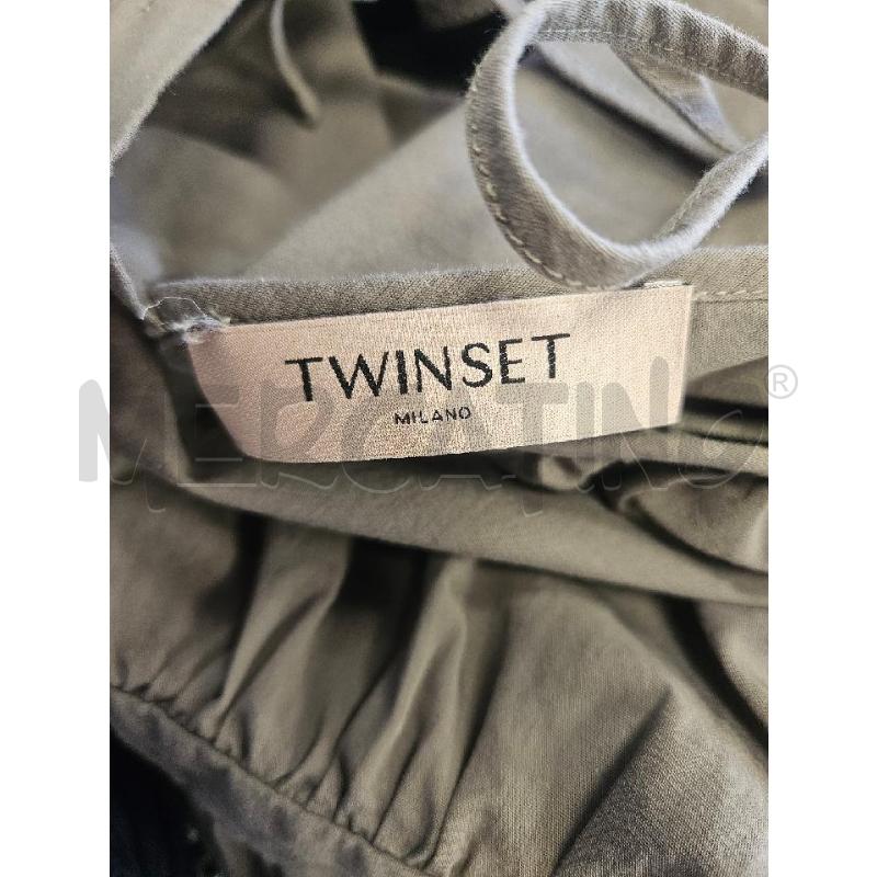 ABITO D TWIN SET VERDE MILITARE CORTO  | Mercatino dell'Usato Verona fiera 4
