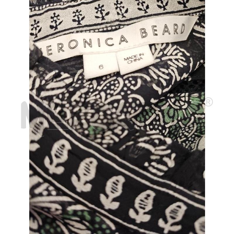 ABITO D VERONICA BEARD NERO FIORI MANDALA | Mercatino dell'Usato Verona fiera 5
