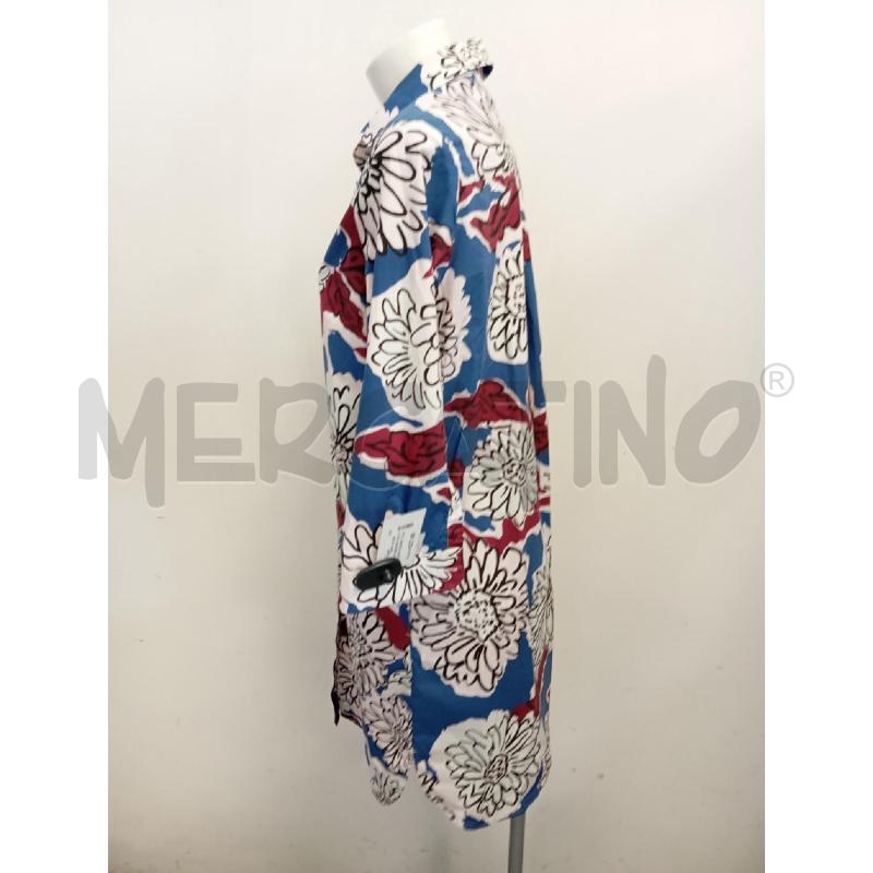 ABITO D WEEKEND MAX MARA FIORI AZZURRO BIA | Mercatino dell'Usato Verona fiera 3