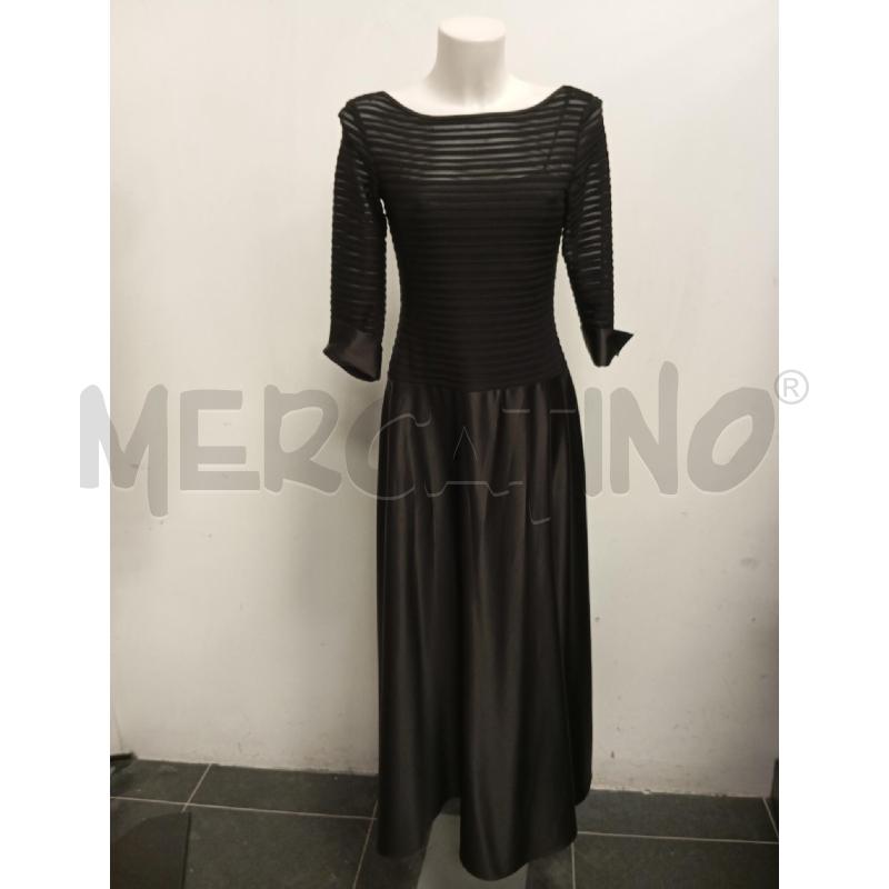 ABITO D  JS COLLECTION LUNGO NERO  | Mercatino dell'Usato Verona fiera 1